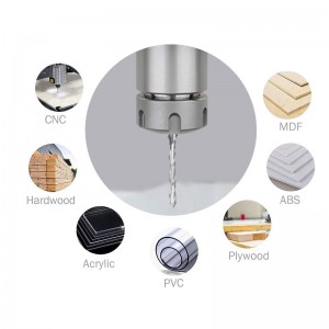 Diám. De vástago de 1/8 \