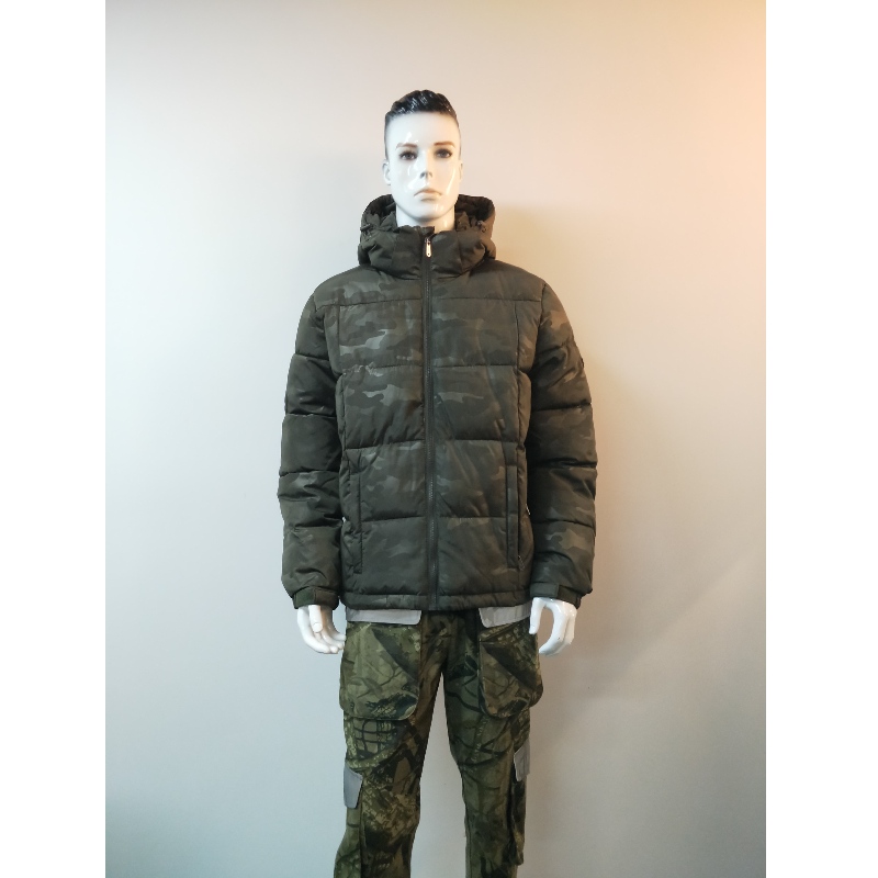 CHAQUETA PUFFER CAMO RLMPC0009