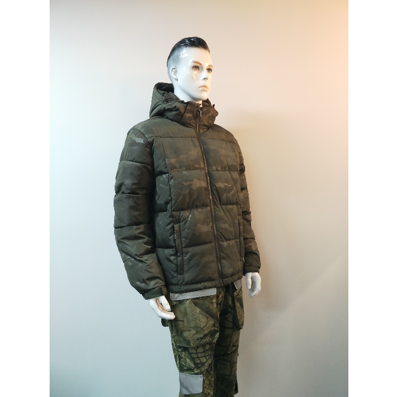 CHAQUETA PUFFER CAMO RLMPC0009