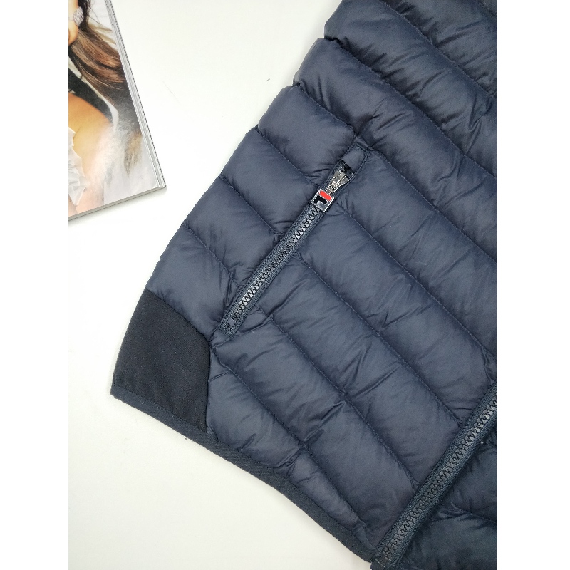 CHAQUETA PUFFER CON CAPUCHA MARINO RLMPC0013