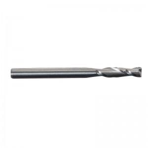 Fresa de metal duro premium, 2 flautas, 1/8