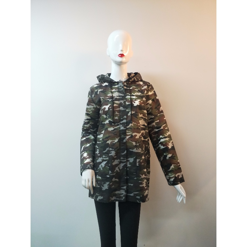 CHAQUETA TPU IMPRESIÓN CAMO DE SEÑORA RLWTJ0005