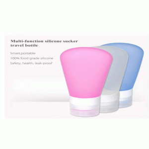 Botellas de silicona líquidas de viaje