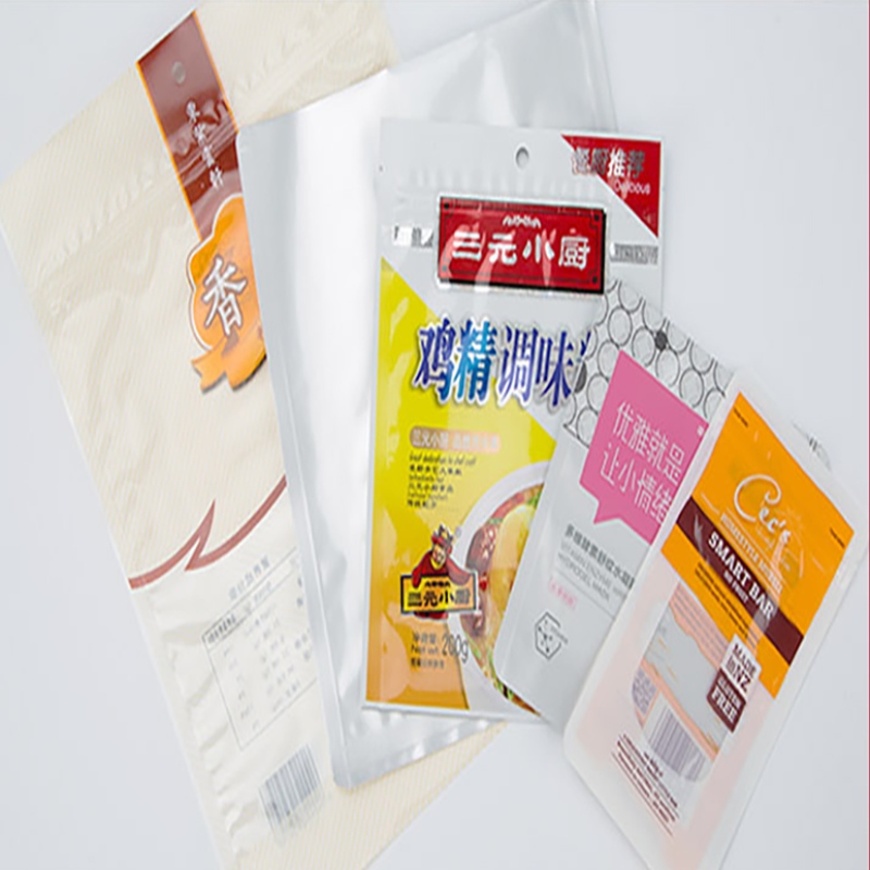 Impresión personalizada de sellado térmico de papel de aluminio mascarilla bolsas de embalaje / máscara cosmética