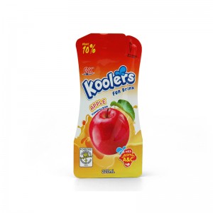 Bolsa de pie con boquilla de plástico troquelado Bolsa laminada