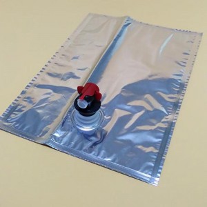 2L 5L 10L 15L 25L papel de aluminio y bolsa aséptica transparente en caja BIB para vino, aceite, jugo, leche, agua