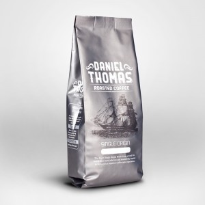 Impresión en color personalizada Papel de aluminio forrado Material laminado Empaquetado de alimentos Té verde Bolsa de café