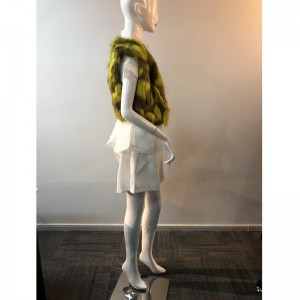 SEÑORA DOBLE COLOR PIEL GILET RLWF0010