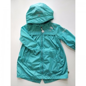 CHAQUETA CON CAPUCHA VERDE PARA NIÑOS RLCJ0001