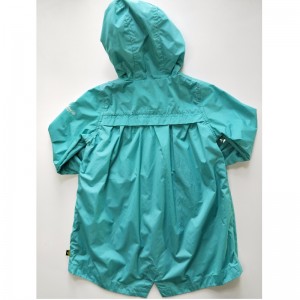 CHAQUETA CON CAPUCHA VERDE PARA NIÑOS RLCJ0001