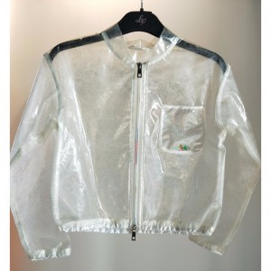 CHAQUETA DE TPU BRILLANTE PARA NIÑOS RLCTJ0002N