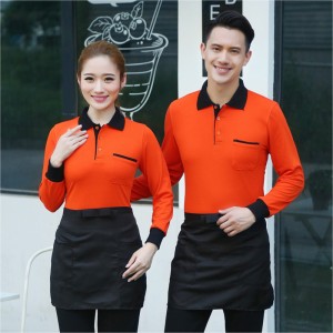 Camisa de trabajo de manga larga con bolsillo