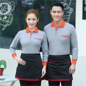 Camisa de trabajo de manga larga con bolsillo