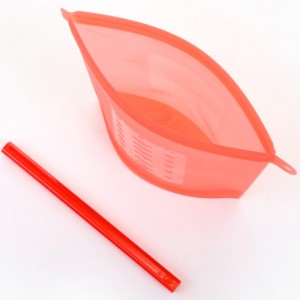 Bolsa de comida de silicona