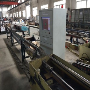 Sistema de prueba de corriente de Foucault en línea para tubería soldada recta de acero inoxidable ECN1002 / EFN1002