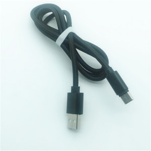 KPS-1005CB Micro 3ft OD4.5MM micro cargador rápido flexible cable usb para android móvil