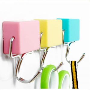 Potente gancho magnético de plástico