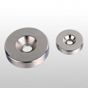 2019 imán de neodimio avellanado fuerte