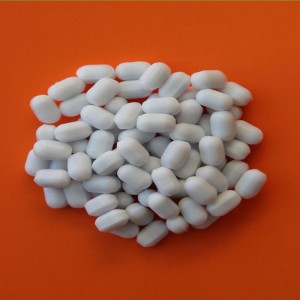 Agitadores magnéticos de imán de teflón blanco de fábrica de Shenzhen