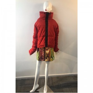 ABRIGO PUFFER DE ALTO COLLAR PARA MUJER RLWPC0053