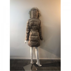 ABRIGO PUFFER LONGLINE DE SEÑORA RLWPC0072