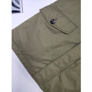 ABRIGO CON CAPUCHA KHAKI DE SEÑORA RLWPC0088