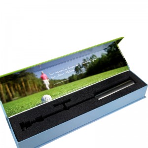 Caja de regalo en forma de libro caja de regalo cuadrada imán del tesoro conmemorativo