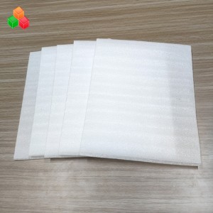 Bolsa de espuma de epe antiestática impermeable a prueba de golpes transparente a prueba de golpes PE PO película engrosada bolsa de embalaje de polietileno expandido