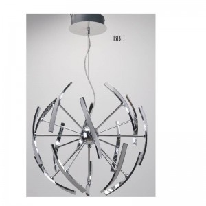 Lámpara colgante LED con tira de aluminio