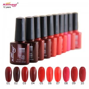 Precio de fábrica buena calidad uv / led esmalte de gel de uñas remojo esmalte de uñas de gel para uñas