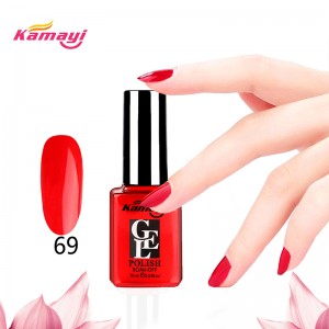 Kamayi Venta caliente 12 ml profesional uv color gel gel esmalte de uñas estilo verde gel polaco para nail art