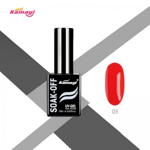 Kamayi China Fabricante 72 colores LED natural gel polaco remojo gel color etiqueta privada UV gel de uñas polaco