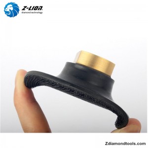 Z-LION ZL-A005 Almohadilla de respaldo de diamante de resina para herramientas de muela abrasiva trasera