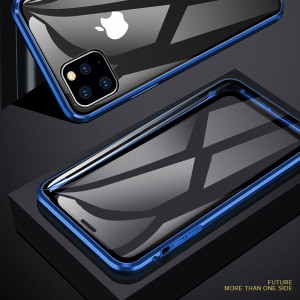 Para iPhone 11 Estuche Estuche de teléfono de adsorción magnética