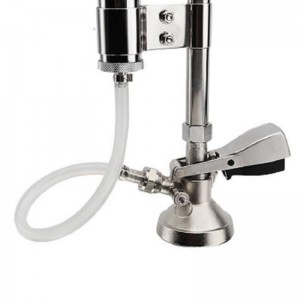 Bomba de la bomba de la bomba del tubo de acero inoxidable Keg Barrel Manguera americana con 5/8 \\\\ \'g acoplador