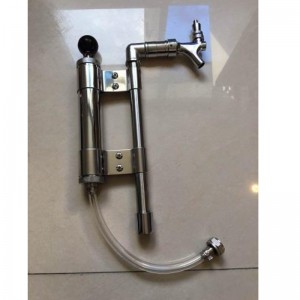 Bomba de la bomba de la bomba del tubo de acero inoxidable Keg Barrel Manguera americana con 5/8 \\\\ \'g acoplador