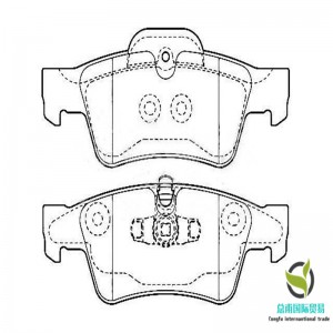 Pastillas de freno (OE: 004 420 52 20, OE: A0044205220)