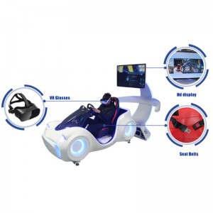 Equipo de parque temático de venta caliente VR Racing Global de tres ejes 3DOF