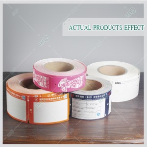 Etiquetas colgantes de barra de acero de larga duración Etiquetas de alta saturación de color