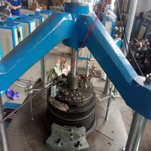 Máquina de tejer de vendaje de poliéster de alta velocidad de fábrica