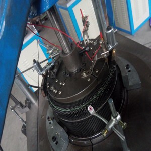 Fabricante deportes nylon doble jersey rodillera máquina