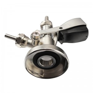 Acoplador de barril tipo G con válvula de liberación de presión