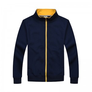 Sudadera # 303-LightWeight con cremallera en contraste