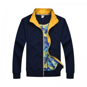 Sudadera # 303-LightWeight con cremallera en contraste