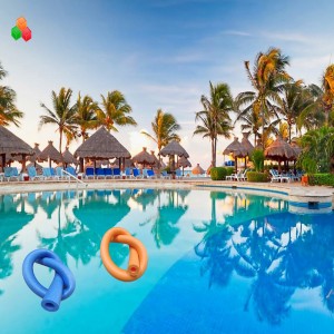 Venta caliente resistente al calor flotante compresible cerca de la celda de espuma de polietileno material de la piscina nadar tubo de fideos barra de respaldo