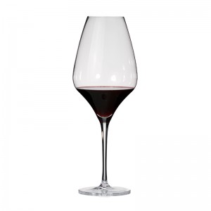 Vaso de vino azul SANZO Hecho a mano Tipsy