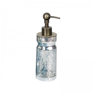 Set de accesorios de baño de vidrio