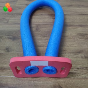 Fábrica que vende directamente coloridos fideos de piscina flotante espuma hueca sólida EPE + EVA espuma fideos de natación para niños \/ adultos