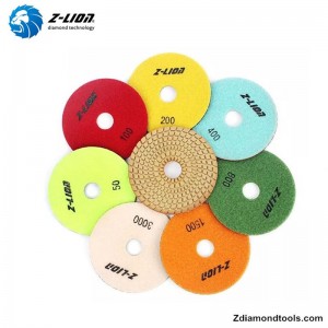 Herramientas de diamante de unión de resina húmeda ZL-123C para piedra