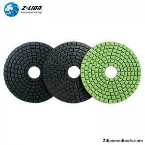 ZL-123A Almohadillas de pulido de resina de diamante húmeda para piedra